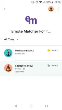Emote Matcher for Twitch Screen Shot 2