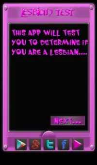 Lesbian Test Screen Shot 4