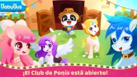 Bebé Panda:   Club de Ponis Screen Shot 2