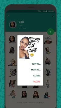 Wemoji - WhatsApp Sticker Make Screen Shot 7