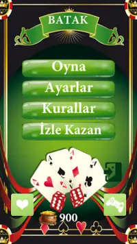 Batak İhaleli Kağıt Oyunu Screen Shot 0