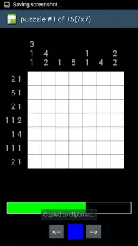 grid puzzles Screen Shot 1