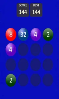 2048 Circle Puzzle Game Screen Shot 2