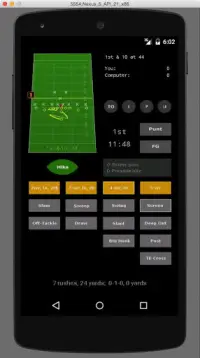 XO Play (football game) Screen Shot 2