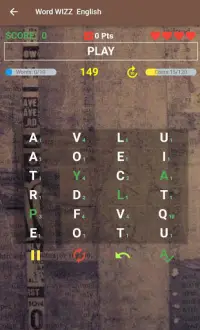 wordwizz: Time Race Vocab Skills (Scrabble Light) Screen Shot 0