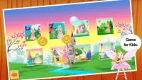 Principessa giochi gratis di puzzle per ragazze Screen Shot 3