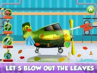 Trò chơi trẻ em rửa máy bay Screen Shot 1