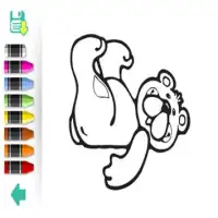 pictures for coloring Bear Screen Shot 3