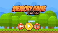 Memory for Kids Screen Shot 0