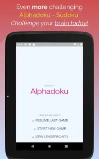 Sudoku - Alphadoku Screen Shot 7