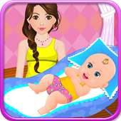 Diaper change baby games