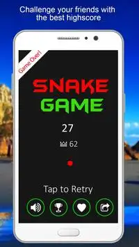 Snake Game Screen Shot 3