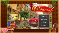 Free New Hidden Object Games Free New Restaurant Screen Shot 2