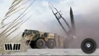 सेना मिसाइल लांचर 3 डी ट्रक: सेना ट्रक खेलों Screen Shot 2