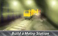 지하철 건설 시뮬레이터 - 지하에 건설하십시오! Screen Shot 0