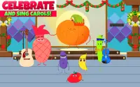 Christmas - Fruits Vs Veggies - Snow Game for Kids Screen Shot 5