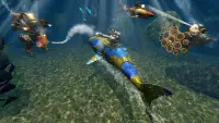 Hoang dã Robot Cá mập Tấn công Giả lập Screen Shot 3