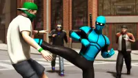 Blue Ninja : Superhero Game Screen Shot 0