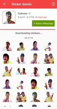 Tamil Stickers For WhatsApp - WAStickers App Screen Shot 3