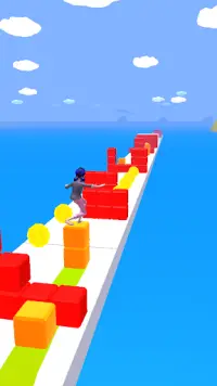 Lady Cube Surfer – Miraculous Runner Screen Shot 2