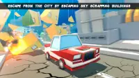 Escape The City Endless Car Games: Falling City 3D Screen Shot 1
