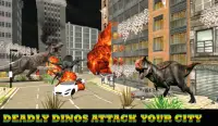 Dinosaur Games Dino Attack 3D Survival Shooting Screen Shot 2