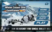 Winter Sniper Elite Commando Screen Shot 0