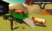 Real Offroad Farm Tractor Driving : Driving Game Screen Shot 1