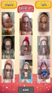 Funny Babies Jigsaw Puzzle Screen Shot 1