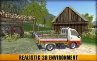 Mini un camion Chauffeur Cargaison Simulateur Screen Shot 3