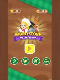 Word Story - My Chef Dream Screen Shot 5