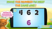 子供のための番号を学ぶ：子供のための教育的なゲームを Screen Shot 2
