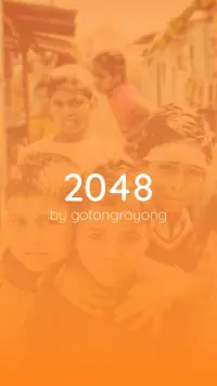 2048 - Game Sambil Donasi Gotongroyong Screen Shot 0