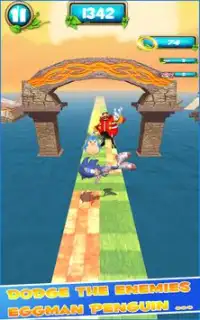 Jogos Sonic: a aventura boom de correr e saltar 3D Screen Shot 4