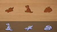 Baby educational games wood block puzzle Dinosaurs Screen Shot 18