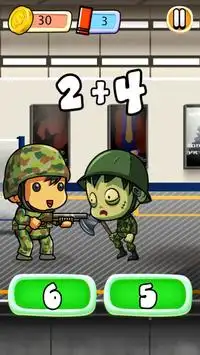 Math VS Zombie Screen Shot 2