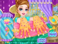 Nail design princess games Screen Shot 0