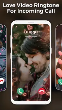 Love Video Ringtone For Incoming Call: My Ringtone Screen Shot 1