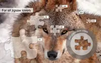 Wolves Jigsaw Puzzles Demo Screen Shot 1