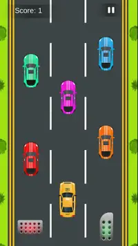 Easy Car Racing Game 2D Car Screen Shot 1