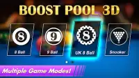 Boost Pool 3D - 8 Ball, 9 Ball Screen Shot 0