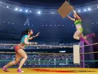 Femmes Wrestling Rumble: Combats d'arrière-cour Screen Shot 9