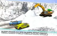 Winter Snow Excavator Crane Op Screen Shot 5