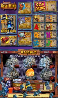 Gold Mine SlotMachine Screen Shot 2