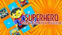 Block Superhero Simple Match 3 Game Screen Shot 1