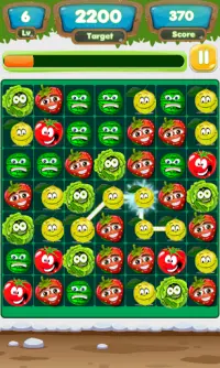 Fruit & Veggies : Link Line Match 3 Puzzle Game Screen Shot 16