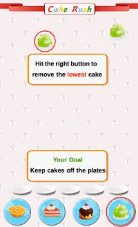 Cake Rush Screen Shot 1