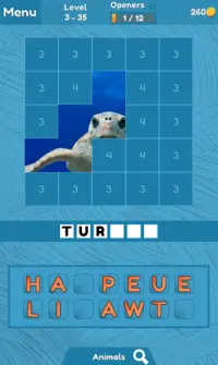 Word Reveal - Free Offline Word Puzzle Games Screen Shot 2