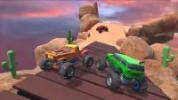 Offroad Monster Truck Racing : Car Stunt Driving Screen Shot 2