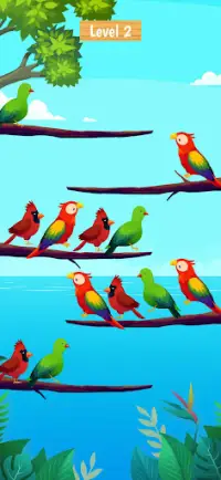 Bird Sort - Puzzle Games 2D Screen Shot 3